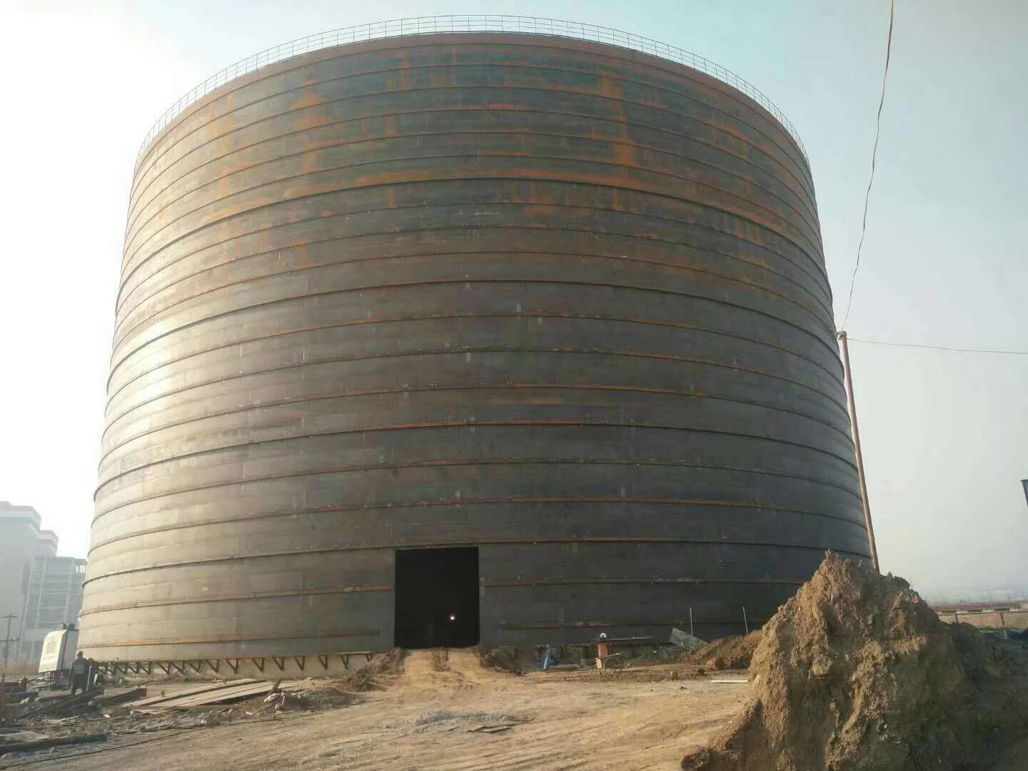 万荣承建大型钢板库的好处及原理